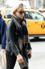 CHLOE MORETZ Out and About in New York 03/25/2016