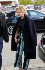 CHLOE MORETZ Out in Berlin 04/26/2016