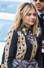 CHLOE MORETZ Out in New York 04/14/2016