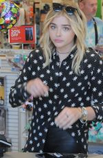 CHLOE MORETZ Shopping at Rite Aid in Beverly Hills 04/18/2016