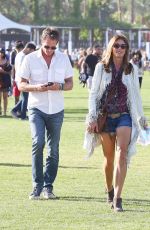 CINDY CRAWFORD at Coachella Valley Music and Arts Festival in Indio 04/15/2016