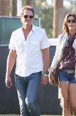 CINDY CRAWFORD at Coachella Valley Music and Arts Festival in Indio 04/15/2016