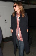 CINDY CRAWFORD at Los Angeles International Airport 04/21/2016
