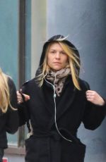 CLAIRE DANES Out and About in New YOrk 04/29/2016