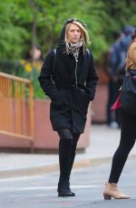 CLAIRE DANES Out and About in New YOrk 04/29/2016
