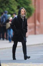 CLAIRE DANES Out and About in New YOrk 04/29/2016