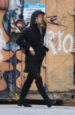 CLAIRE DANES Out and About in New YOrk 04/29/2016