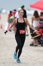 CLAIRE HOLT at Life Time Tri Charity Triathlon in Miami 04/03/2016