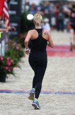 CLAIRE HOLT at Life Time Tri Charity Triathlon in Miami 04/03/2016