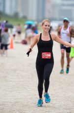 CLAIRE HOLT at Life Time Tri Charity Triathlon in Miami 04/03/2016