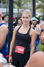 CLAIRE HOLT at Life Time Tri Charity Triathlon in Miami 04/03/2016