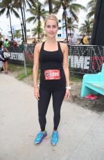 CLAIRE HOLT at Life Time Tri Charity Triathlon in Miami 04/03/2016