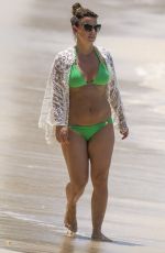 COLEEN ROONEY in Bikini at a Beach in Barbados 03/24/2016