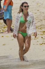 COLEEN ROONEY in Bikini at a Beach in Barbados 03/24/2016