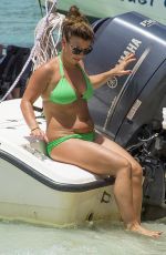 COLEEN ROONEY in Bikini at a Beach in Barbados 03/24/2016