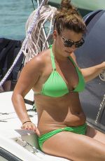 COLEEN ROONEY in Bikini at a Beach in Barbados 03/24/2016