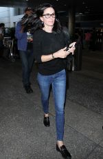 COURTNEY COS at Los Angeles International Airport 04/20/2016