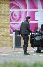 COURTNEY COX at a Motorway Service Station in London 04/13/2016
