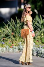 COURTNEY SIXX Out and Abou8t in Los Angeles 04/16/2016
