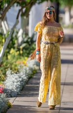 COURTNEY SIXX Out and Abou8t in Los Angeles 04/16/2016