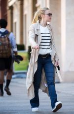 DAKOTA FANNING Out and About in New York 04/13/2016