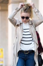 DAKOTA FANNING Out and About in New York 04/13/2016