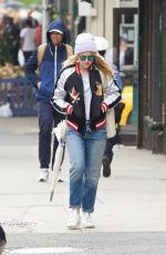 DAKOTA FANNING Out in New York 04/26/2016