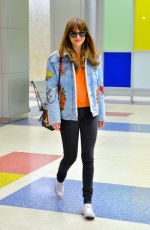 DAKOTA JOHNSON at JFK Airport in New York 04/30/2016