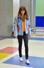 DAKOTA JOHNSON at JFK Airport in New York 04/30/2016