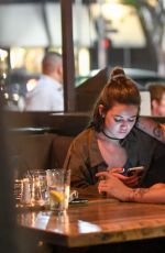 DANIELLE CAMPBELL Out for Lunch in West Hollywood 04/19/2016