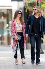 DANIELLE VASINOVA Ealks Her Dogs Out in Los Angeles 03/18/2016