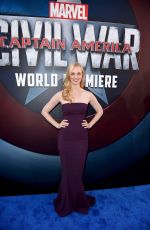 DEBORAH ANN WOLL at Captain America: Civil War Premiere in Los Angeles 04/12/2016