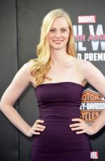 DEBORAH ANN WOLL at Captain America: Civil War Premiere in Los Angeles 04/12/2016