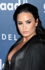DEMI LOVATO at 2016 Glaad Media Awards in Beverly Hills 04/02/2016