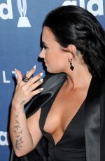 DEMI LOVATO at 2016 Glaad Media Awards in Beverly Hills 04/02/2016