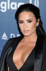 DEMI LOVATO at 2016 Glaad Media Awards in Beverly Hills 04/02/2016