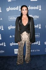 DEMI LOVATO at 2016 Glaad Media Awards in Beverly Hills 04/02/2016