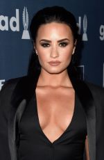 DEMI LOVATO at 2016 Glaad Media Awards in Beverly Hills 04/02/2016