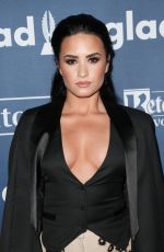 DEMI LOVATO at 2016 Glaad Media Awards in Beverly Hills 04/02/2016