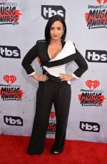 DEMI LOVATO at iHeartRadio Music Awards in Los Angeles 04/03/2016