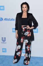 DEMI LOVATO at We Day California in Inglewood 04/07/2016