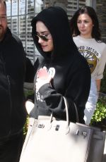 DEMI LOVATO Out and About in Los Angeles 03/30/2016