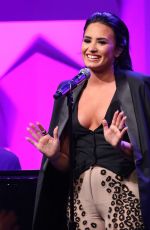 DEMI LOVATO Performs at 27th Annual Glaad Media Awards in Beverly Hills 04/02/2016