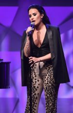DEMI LOVATO Performs at 27th Annual Glaad Media Awards in Beverly Hills 04/02/2016