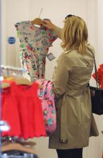 DENISE VAN OUTEN Out Shopping in London 04/14/2016