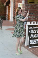 DIANE KRUGER Out and About in Beverly Hills 04/12/2016