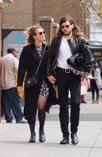 DIANNA AGRON Out and About in New York 04/01/2016