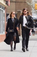 DIANNA AGRON Out and About in New York 04/01/2016