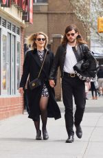 DIANNA AGRON Out and About in New York 04/01/2016