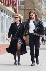DIANNA AGRON Out and About in New York 04/01/2016